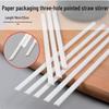 Disposable Thick/Thin Straws for Soy Milk, Coffee, Bubble Tea, and Fruit Juice