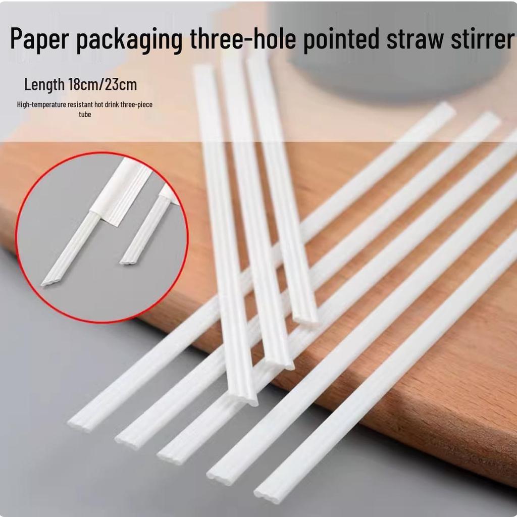 Disposable Thick/Thin Straws for Soy Milk, Coffee, Bubble Tea, and Fruit Juice