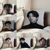 Hot Actor G-Gong y-YooS Pillow Case Anti-dustmite Pillowcase Invisible Zipper Silky Short Plush Sofa Cushion Cover