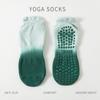Gradient Color Women Socks Silicone Pilates Sock Fashion Yoga Socks