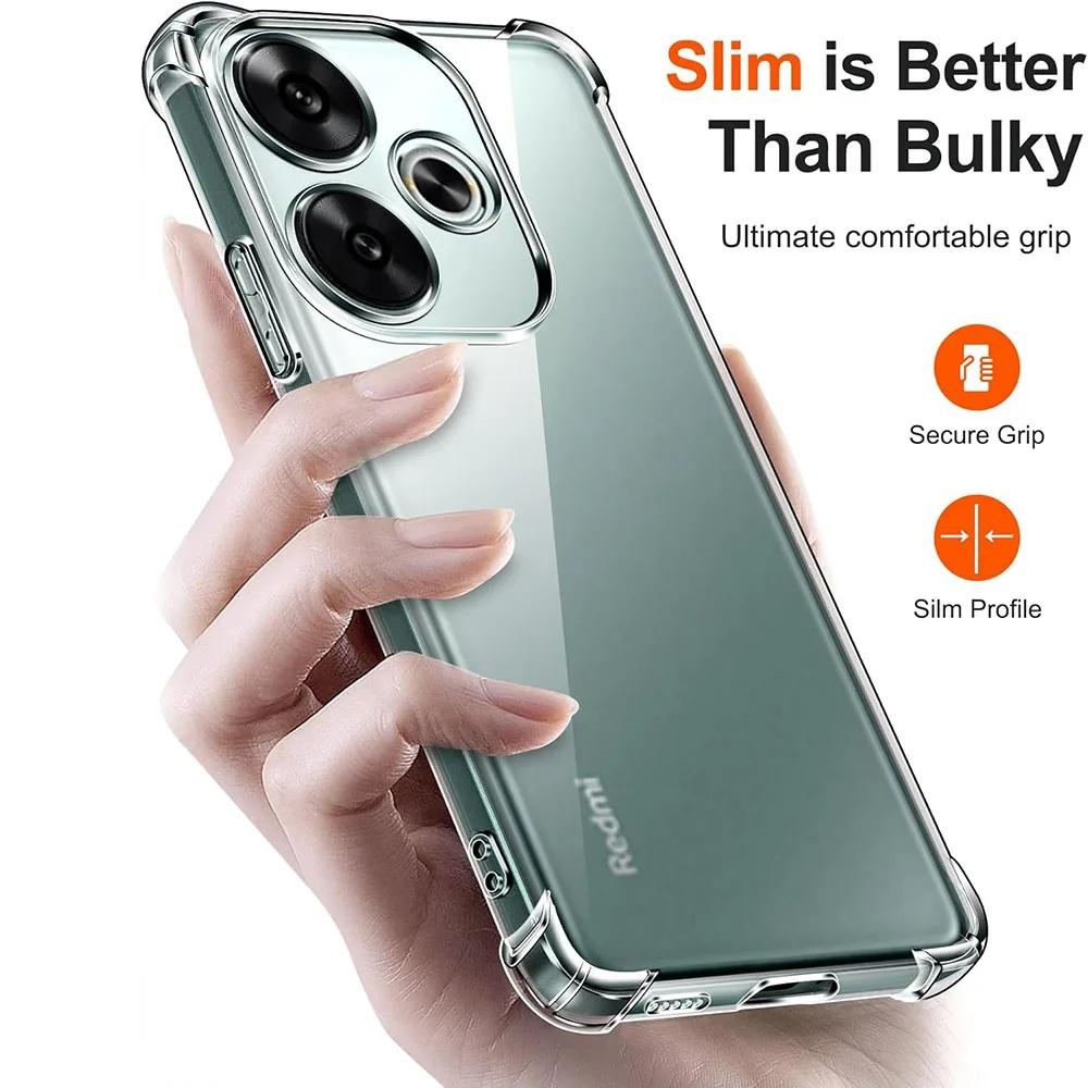 Air Bag Shockproof Clear Case For Motorola Moto G30 G31 G32 G34 G35 G42 G52 G54 G60 G72 G73 G84 G85 G100 Soft Transparent Cover