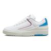 Air Jordan 2 Retro Low NC to Chi Dames Sneakers Wit Fire-Red Dark-Powder-Blue DX4401-164