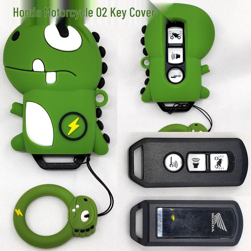 Cat Paw Cartoon Key Cover for Yamaha & Honda Motorcycles