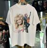 Dolly Parton 1994 Dolywood Maglietta Bianca Vintage Rara Lavata