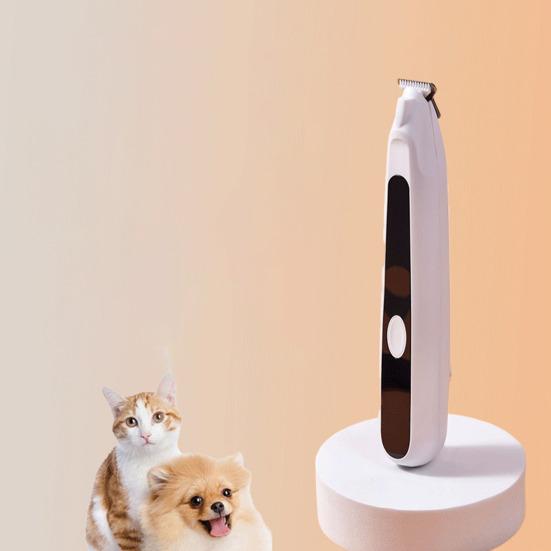 Trymer do łap psa Cichy Szerokie Ostrze Trymer do łap zwierząt Bezprzewodowy Elektryczny Trymer do pielęgnacji zwierząt na łapy Uszy Twarz Zad