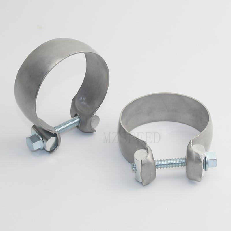 Automobile exhaust pipe arc clamp muffler connector pipe card card tail throat connection pipe clamp clamp
