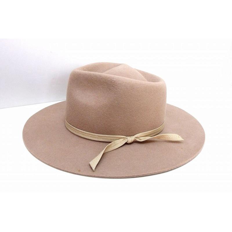 Used [221095] Lack of Color Wool Hat S Beige