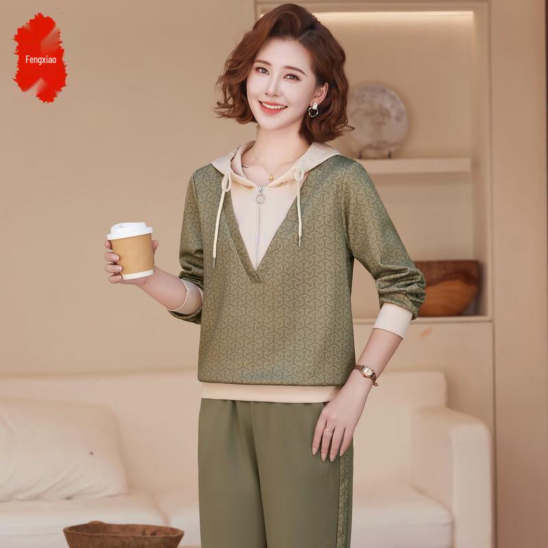 Women s Spring Casual Two-Piece Set XL