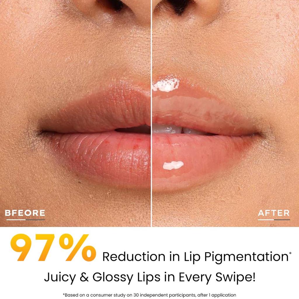 Hyphen Mango Lip Balm SPF 50 PA++++ With 2% Kojic Acid Vitamin C & E Brightening Moisturizer 10 G