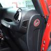 2x Carbon Fiber Side Air Condition Vent Outlet Trim for 2007-17 Jeep Wrangler JK