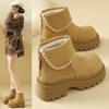 Latest Thick Sole Snow Boots for Women  High-Top Insulated Cotton Shoes for Cold Weather and Frost Protection