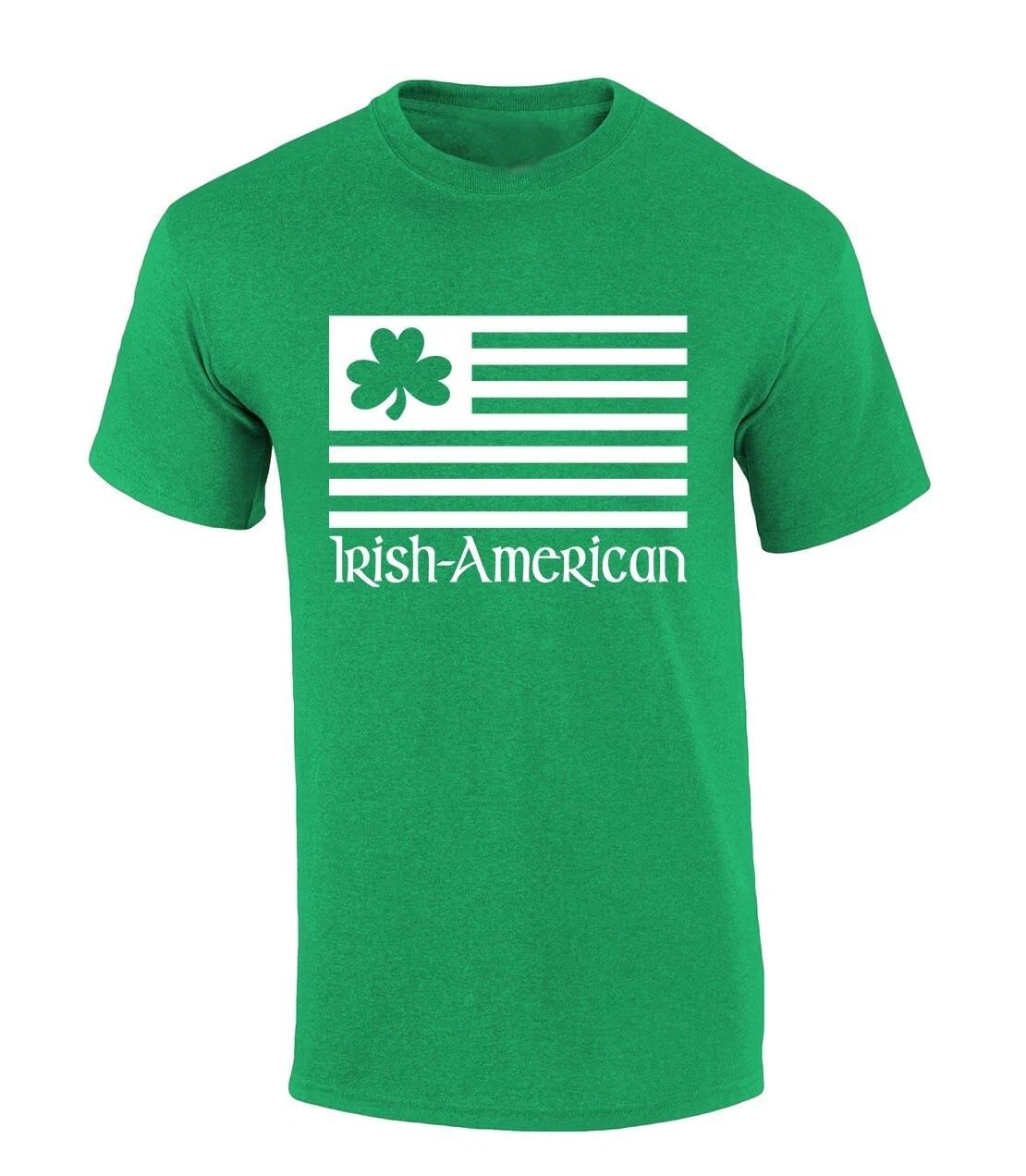 Mens St. Patrick s Day TShirt Irish American Saint Pattys Short Sleeve T-Shirt XL