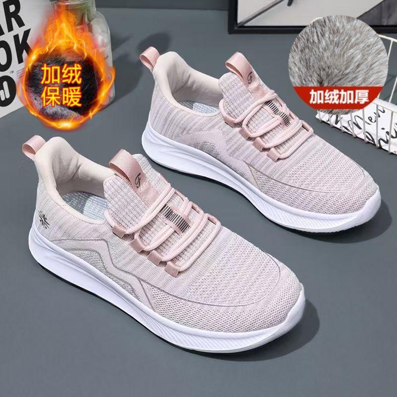 Mom shoes spring casual middle-aged women's shoes light and breathable elderly sports walking shoes non-slip elderly shoes women