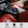Przedni uchwyt na kubek ozdobny pierścień naklejki na pokrywę pasujące do akcesoriów samochodowych Dodge Challenger 2015 Up ABS