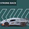 1:32 Lambor Aventador SVJ LP780-4 Sports Car Model Toy Diecast Metal Scissor Doors Opened Simulation Sound Light Hobby Gifts