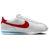 Nike Cortez Leather White/Red/Blue Classic Low-Top Lifestyle Shoes DM4044-108