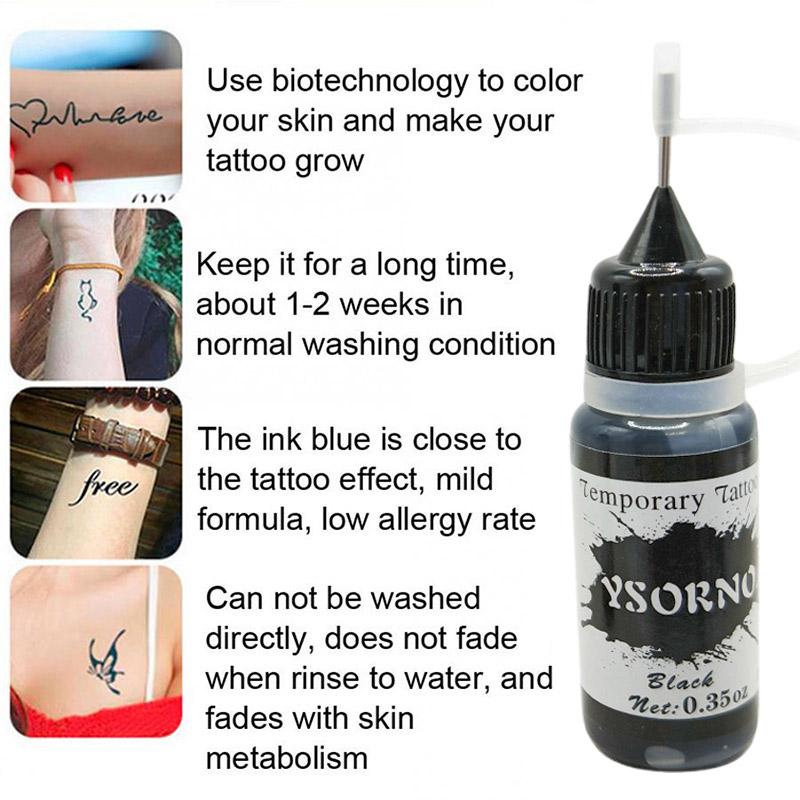 Multi-Colors Tattoo Ink Body Art Pigment Professional Beauty Paints Makeup Tattoo Supplies Semi-Permanent Liquid Tattoo Paste