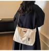Trendy Lightweight Canvas Crossbody Bag - Large Capacity, Versatile Korean Style 2025