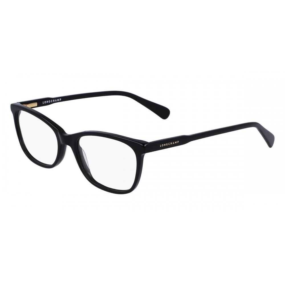 Longchamp Women Eyeglasses Lo2708 001 Black/53-17-140
