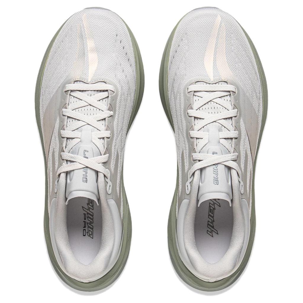 New LiNing Yueying 5 Pro Cushioning, Breathable, Lightweight Low Top Casual Running Shoes Men's Calm Gray ARHV013-19