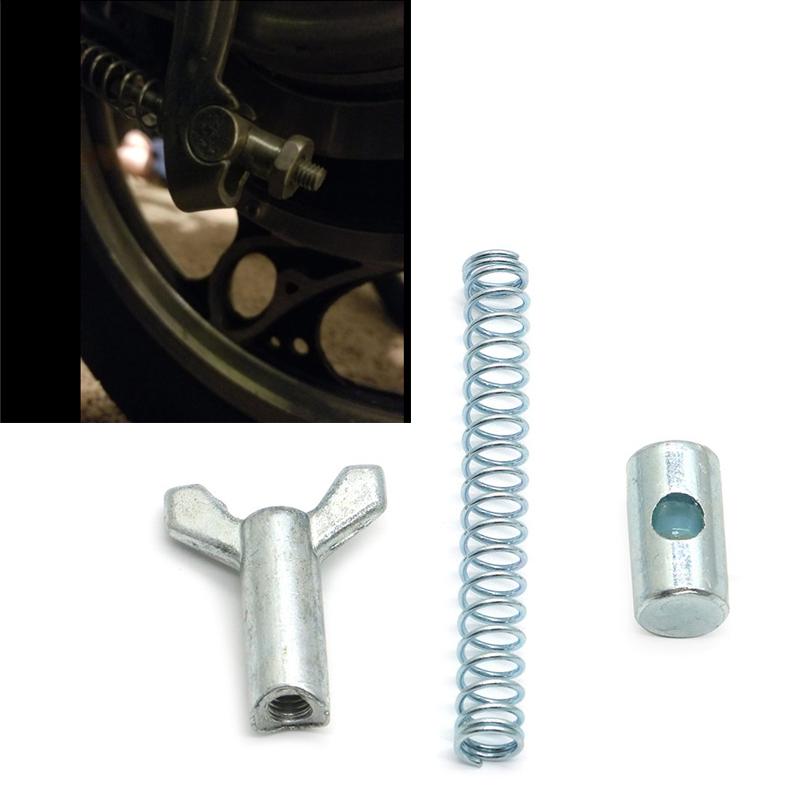 Rear Brake Adjuster Hardware Kit Wing Nut For Honda ATC125M ATC200M ATC200S ATC250SX ATC250ES TRX125 250 300 400 450 TRX500