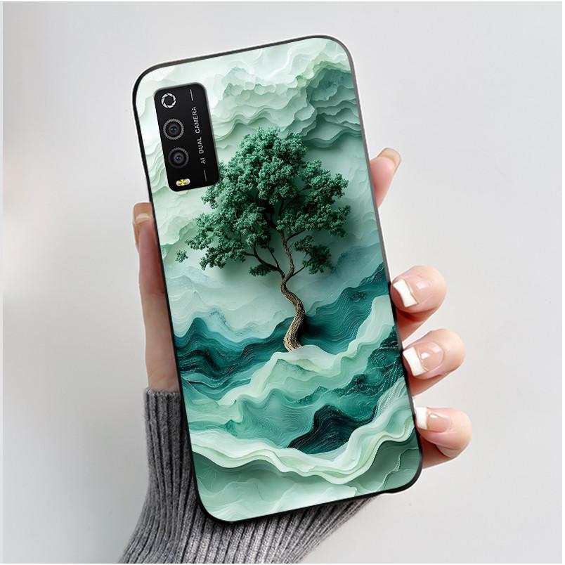 Cute Case For TCL 205 (4187D) Funda Capa Printing Shell Protective Cover Soft Silicone Cartoon Phone Casing Coque