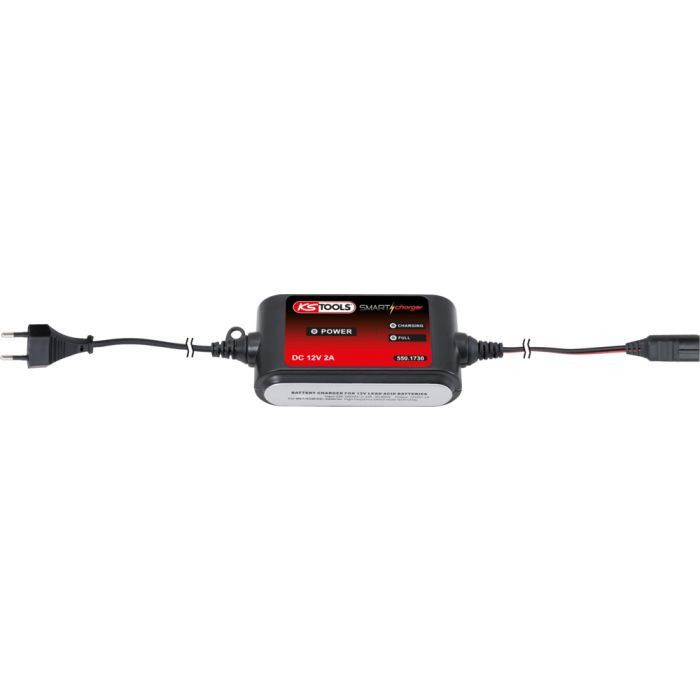 Chargeur de batterie 12 V/2 A - KS Tools 550.1730 - Câbles Batterie auto