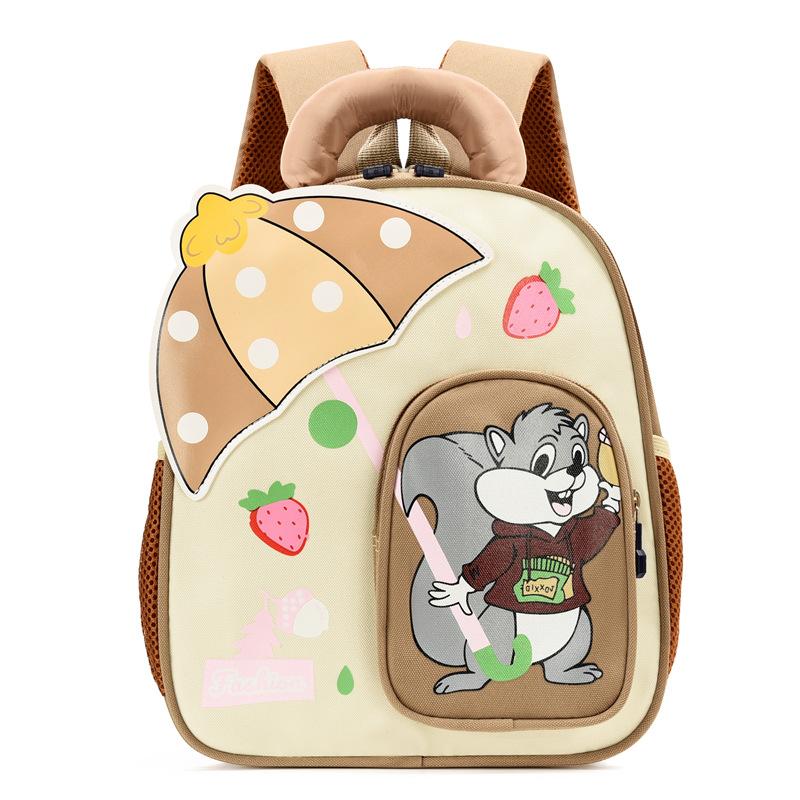 Children's Schoolbag 3-6 Years Old Boys and Girls Backpack Lightweight Backpack Kindergarten Schoolbag