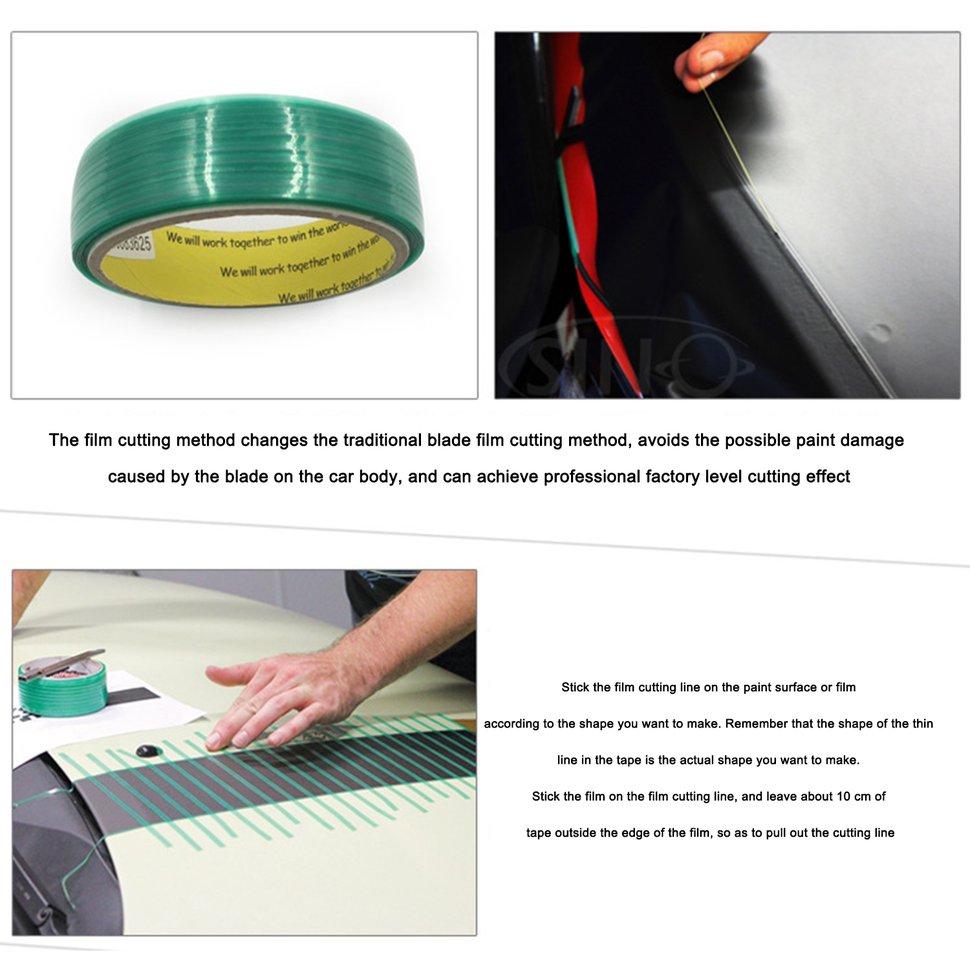 Buy Pearliky 5m Car Wrap Tape Vinyls Knitting Tapes Design Wire Cars