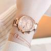 CITIZEN xC series 50m waterproof light Quartz gold-plated Steel Strap 35mm women's watch pink dial FB1452-66X