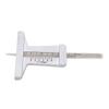 0 to 50mm Tire Thread Depth Gauge Stainless Steel Portable Depth Meter for Car Motorcycle