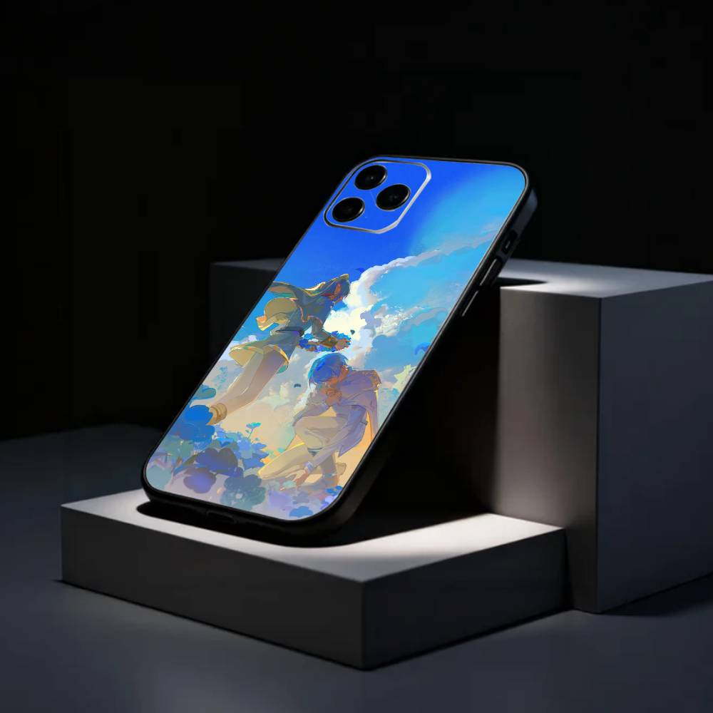 Cartoon Frieren Sousou No Frieren Phone Case Silicone Soft For IPhone 17 16 15 14 13 12 11 X XR Plus Pro Max Plus