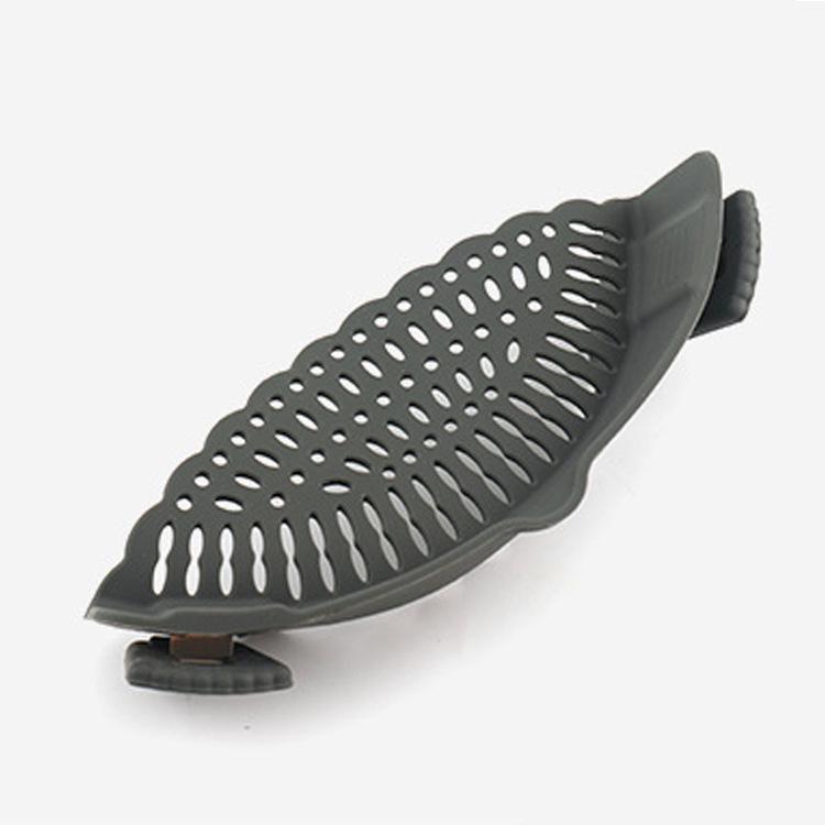 

Силиконовый дуршлаг для кухонного сита, подходит для всех кастрюль и мисок, силиконовый дуршлаг для кухонной пасты, зажим для кастрюли