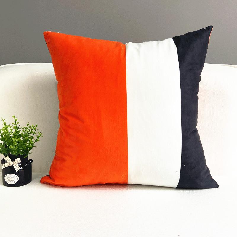 Home Nordic Throw Pillow Cover Sofa Cushion Cover Car Thickened Short Plush Cushion Cover No Pillowcase