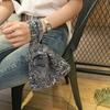 Tragbare Baumwoll-Münzbörsen im japanischen Stil, Handgelenktaschen, Handtaschen, Schlüsseltaschen