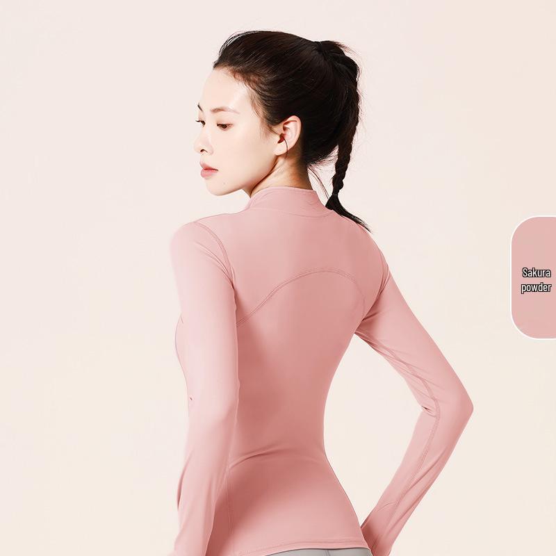 Juyitang Women's Slim Fit Nylon Yoga Jacket
