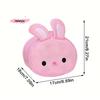 M-1Pc Rabbit Laundry Bag Anti-Deformation Mesh Washing Pouch For Bras, Underwear, Lingerie Machine-wash Special Home Travel Use