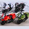 Surveillance for fall resistance Educational Gift Motorcycle Model Plastic Inertia Car Children Toy