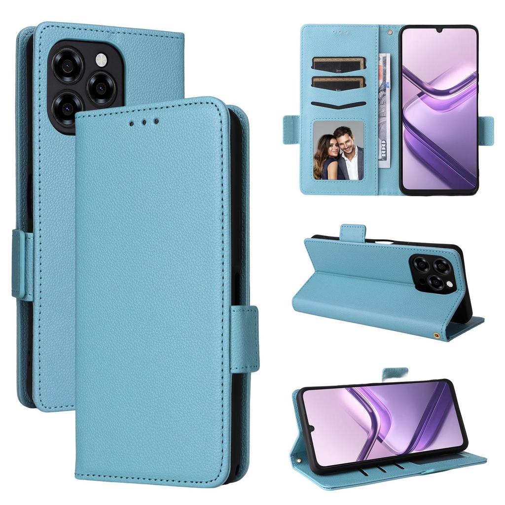 Leder-Flip-Cover für Doogee Note 58/Note 58 Pro, PU-Telefonhülle, Rundumschutz, stoßfest mit [RFID-Blockierung]