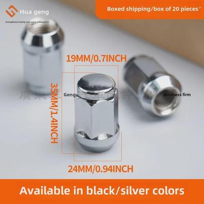 Automobile 19mm Wheel Nut Flange M12*1.25/1.5/1/2-20 Tire Nut