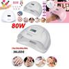 Professional Sun-x5plus 80w Nail Lamp Uv Led Light With Auto Sensor For Gel Curing