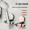 Adjustable Rotating No-Drill Suction Cup Shower Holder
