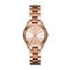 BUREI Women's Analog Quartz Watch with Stainless Steel Strap, Waterproof, and Simple Design In Rose Gold. A Popular Brand for Business and Commuting.