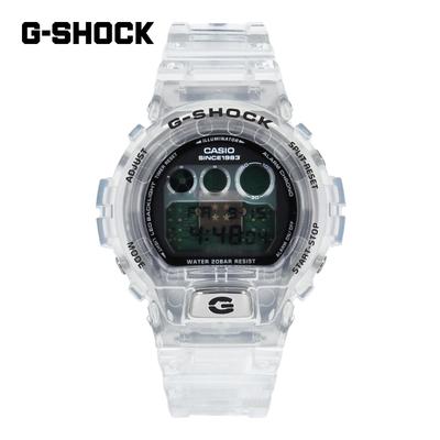 CASIO G-SHOCK DW-6940RX-7 6900 SERIES 40th Anniversary CLEAR REMIX Limited Calendar Skeleton Clear Wrist Watch For Men / DW-6940RX
