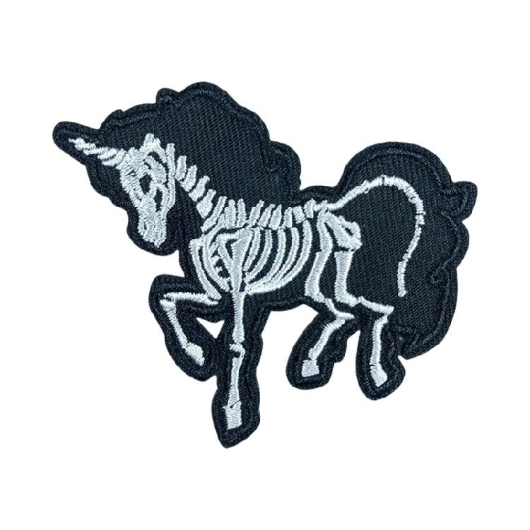 Ponies Embroidered Patches Horse Head Iron On Patches Applique Patches Animal Sewing On Patches Sewing Patches for Hat