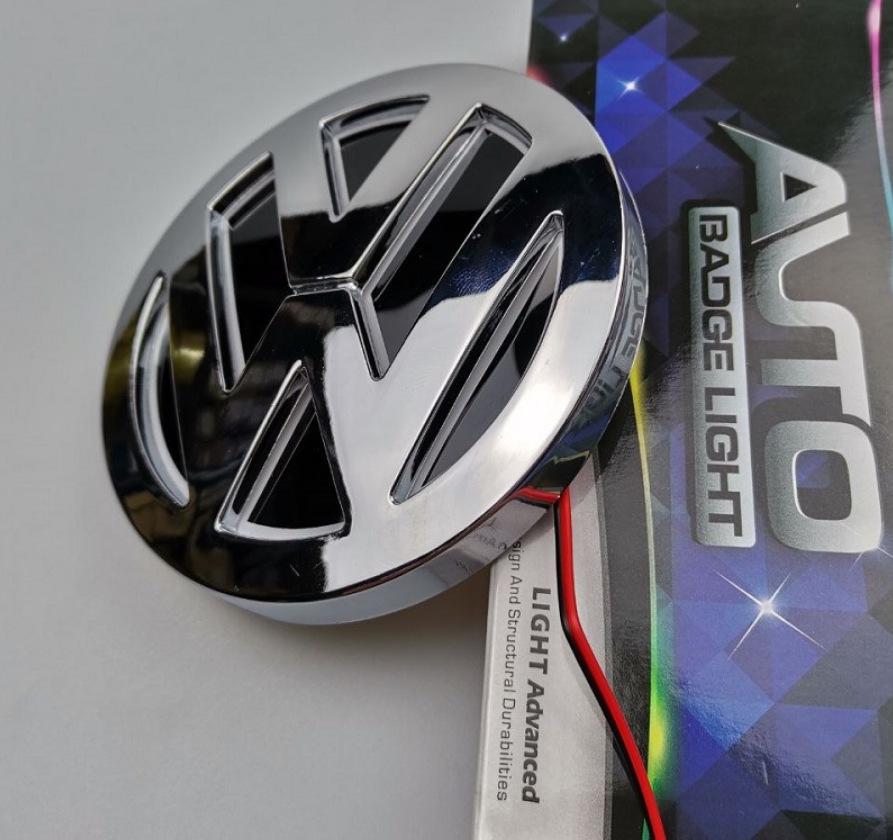 5D LED Illuminated Volkswagen Rear Trunk Emblem for Golf 6, Magotan, Tiguan, Bora