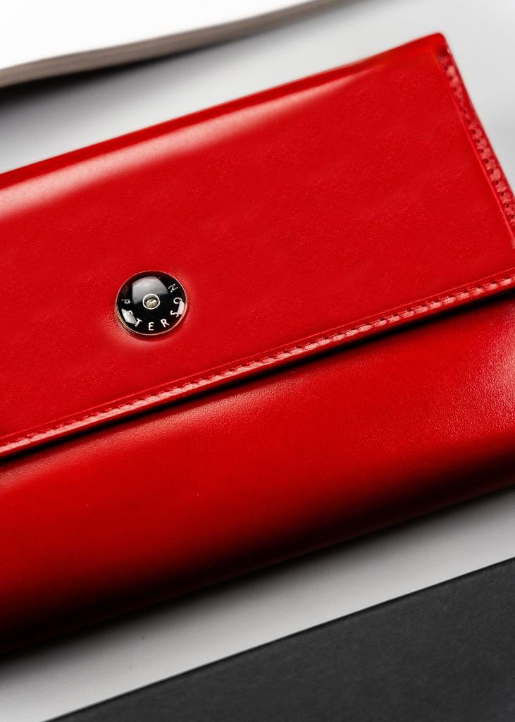 Women's Leather Wallet PTN D19-NGV-7612 Red
