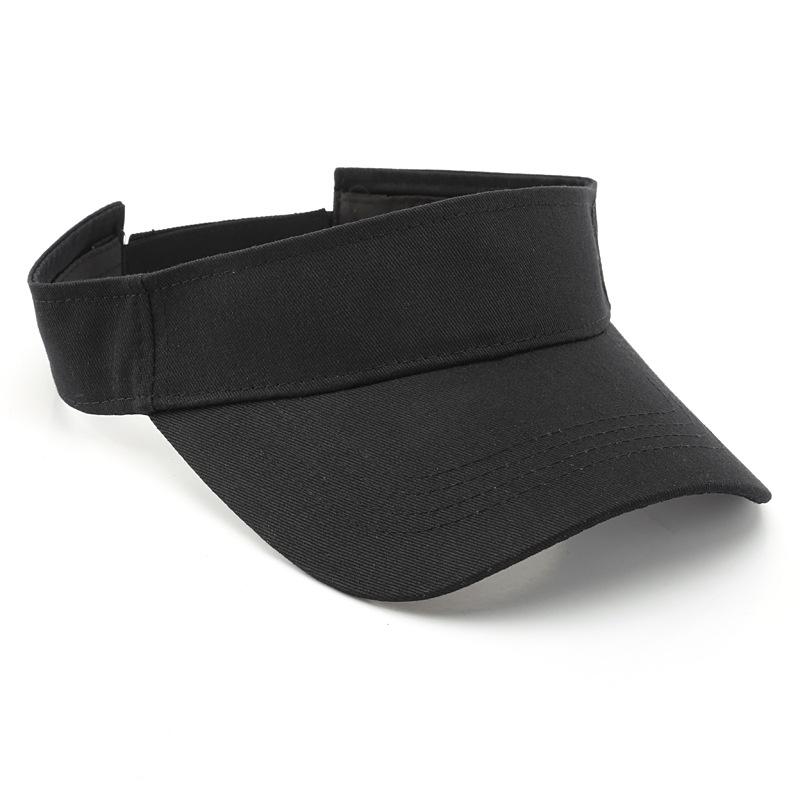 Empty top hat fashionable and simple solid color light board outdoor cap breathable sunscreen sunshade no top hat