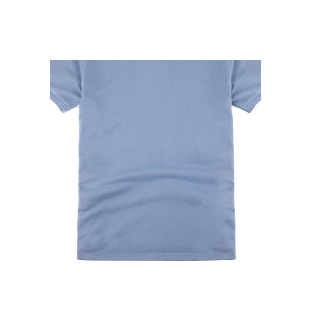 Polo Ralph Lauren SS23 Logo Embroidered Short Sleeve Polo Shirt Men Tops Light-Blue 710697457-058