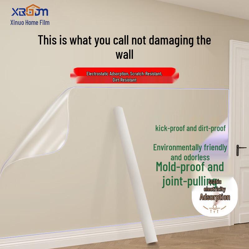 Xinuo Static Cling Removable Wall Films: Whiteboard & Protection